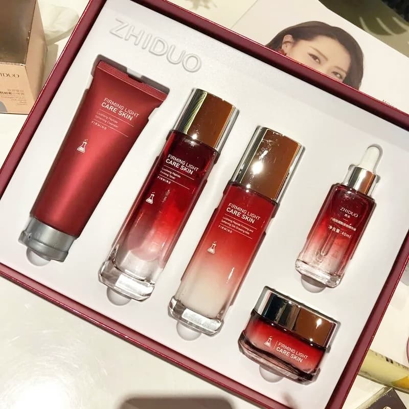 Zhiduo Hexapeptide Firming Gift Set 5-Piece Anti-Wrinkle, Nourishing, Oil-Control, Hydrating Skincare Kit