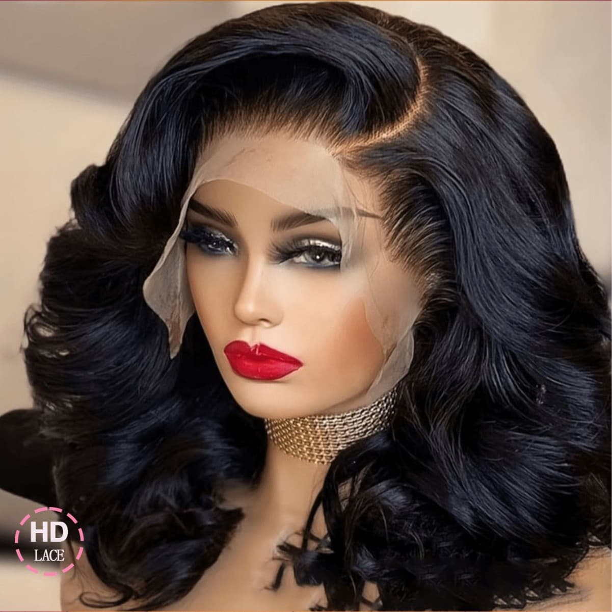 Lace Front Wig Short Curly Body Bob Human Hair Lace Front Wigs In Stock Drop Shipping