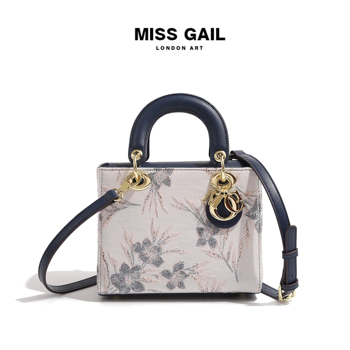 Elegant Embroidered Women's Handbag Large Capacity Single Shoulder Fashionable High-End Feelings Artistic National Style Bag