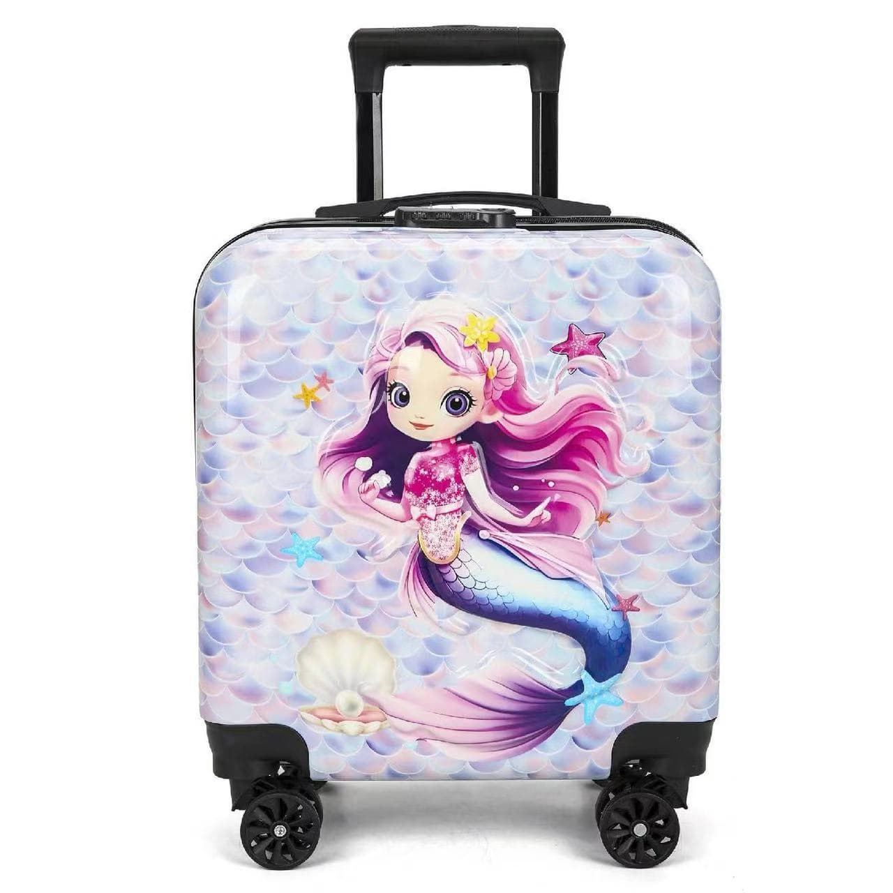 Cartoon Cute Kids Luggage 18 Inch Boys Girls Student Trolley Case Password Carry-On Travel Suitcase Gift Box Wholesale