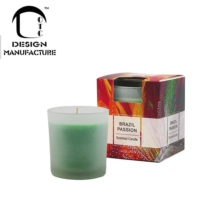 Birthday Candle Scented Glass Candle Cup Fragrant Diffuser Living Room Decoration