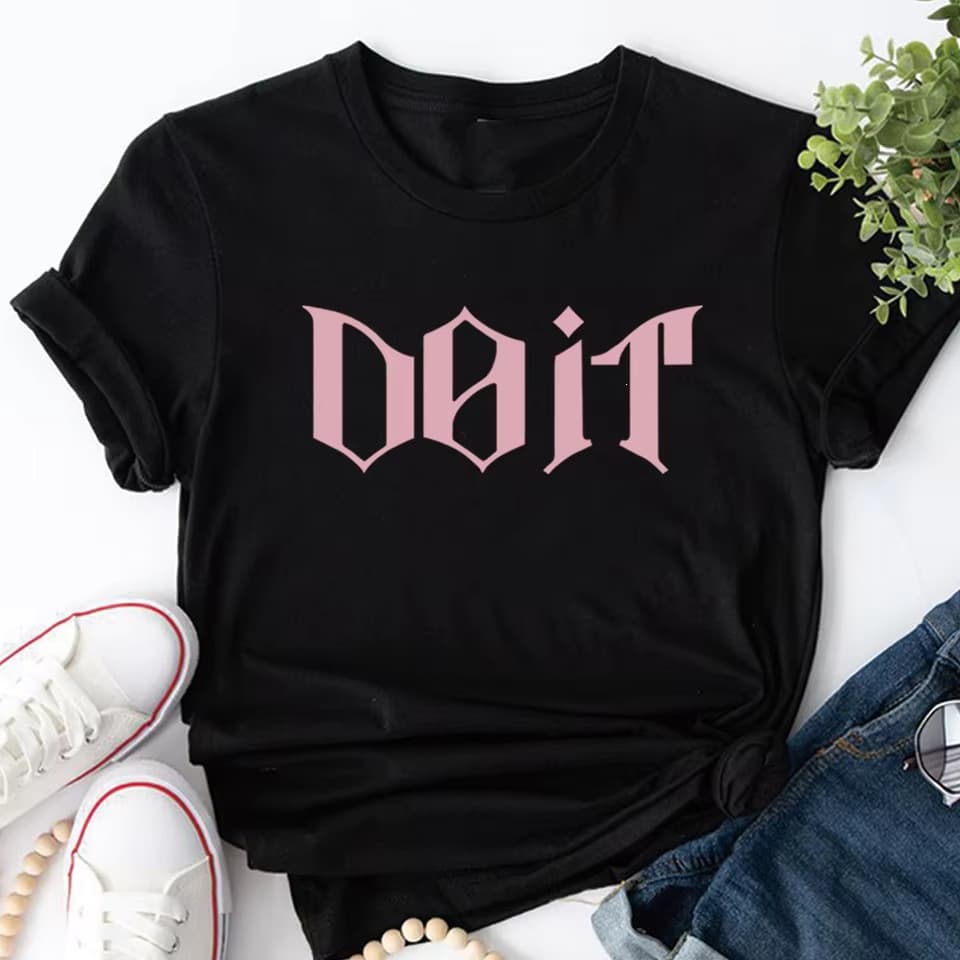 2026 Kpop T-Shirt SKZ It Tape Do It T-Shirt Do It T-Shirt K-pop T-Shirt Harajuku Top