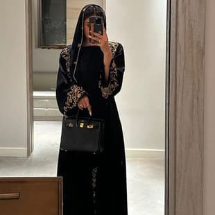 Gold and Silver Bead Heavy Embroidery Cardigan Dress Long Skirt Veil Scarf Inner Layer Elegant Three-Piece Set