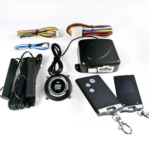 Card-Style Remote Model: One-Button Start, Keyless Entry, Remote Start, Auto Door Lock, Smartphone Control