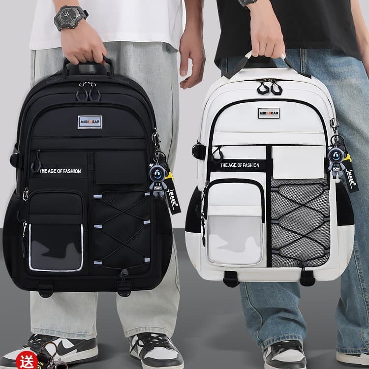 New lightweight, lightweight backpack for elementary and middle school girls, high school girls, and boys with large capacity.