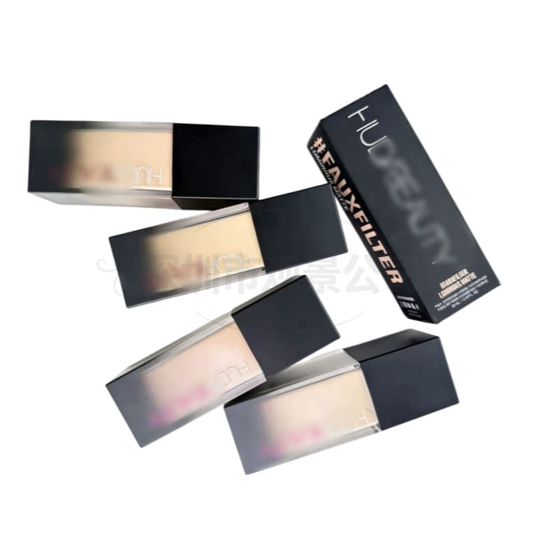 Cross-border Bestseller Hud Flawless Foundation Matte Concealer Natural Airy Hydrating Breathable Oil-Control Nine Shades