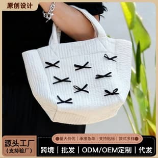 Handbag Korean Style Commuter Tote Bag for Work, Cosmetic Bag, Canvas Bag, Women's Handbag