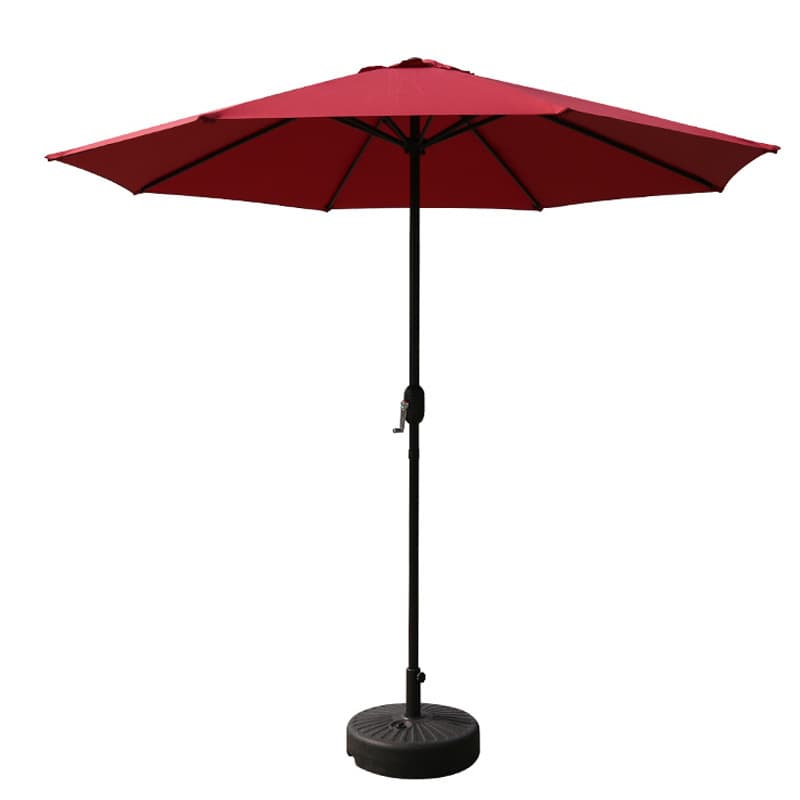 Outdoor parasol outdoor balcony courtyard sun umbrella sun protection rainproof security booth open-air guard villa Roman umbrella