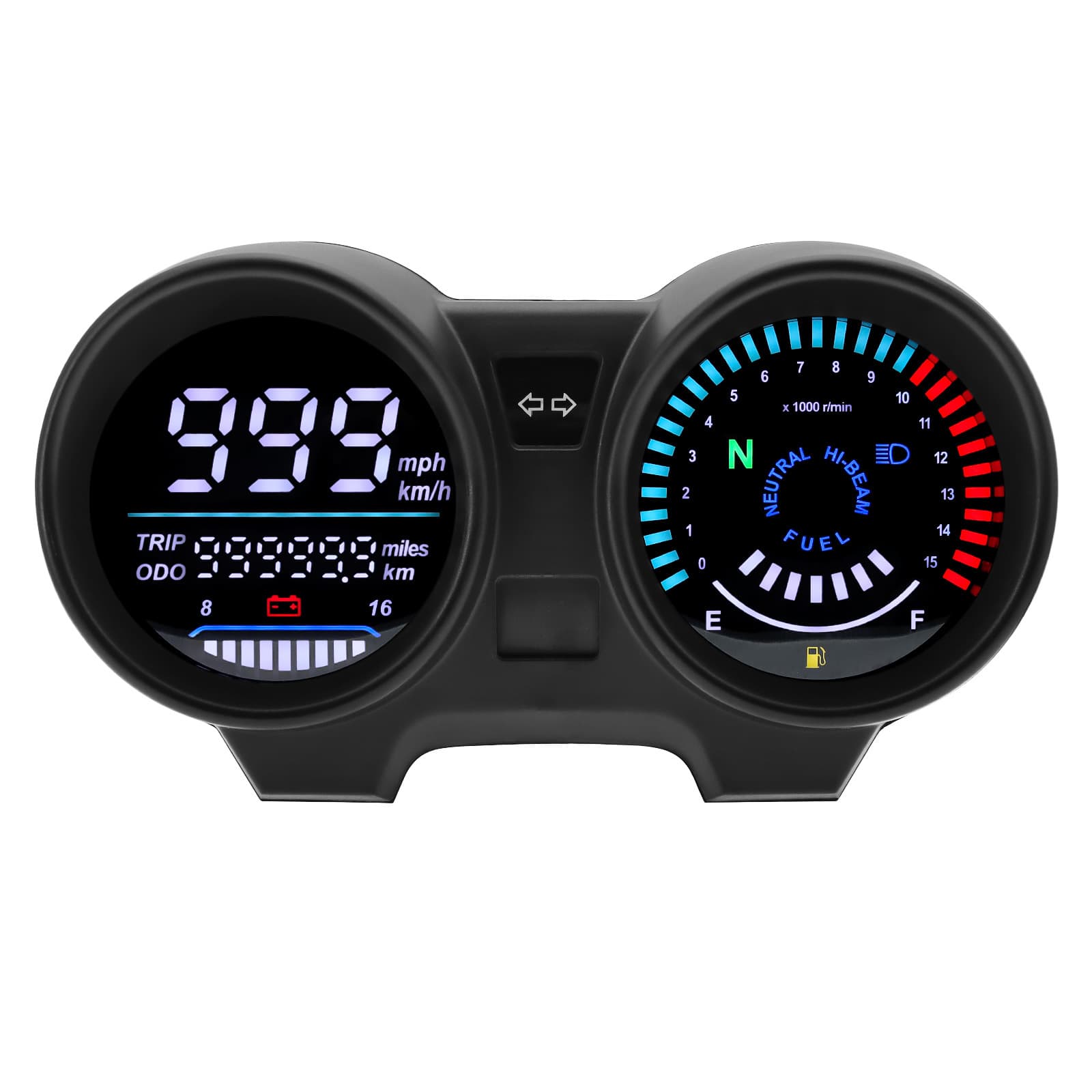 Hot-selling Latin American digital odometer for Brazil Titan 150, CG150, and Fan150 models.