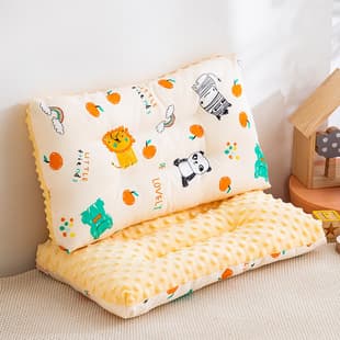 3D Bean Pillow Granule Filling Cartoon Washable Small Pillow Baby Nap Special Children's Pillow