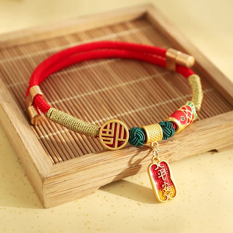 Cat Collar New Year Accessory Woven Cat Kitten Pet Necklace Dog Necklace