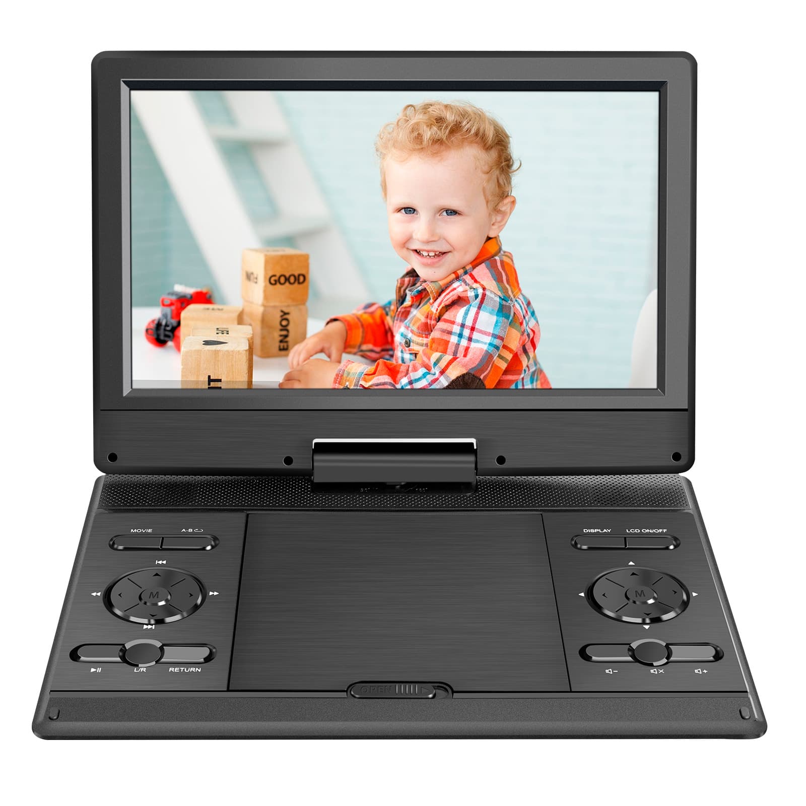 Portable DVD Player Full Format Mobile High-Definition Ultra-Long Battery Life Player Home EVD Kids' CD Player