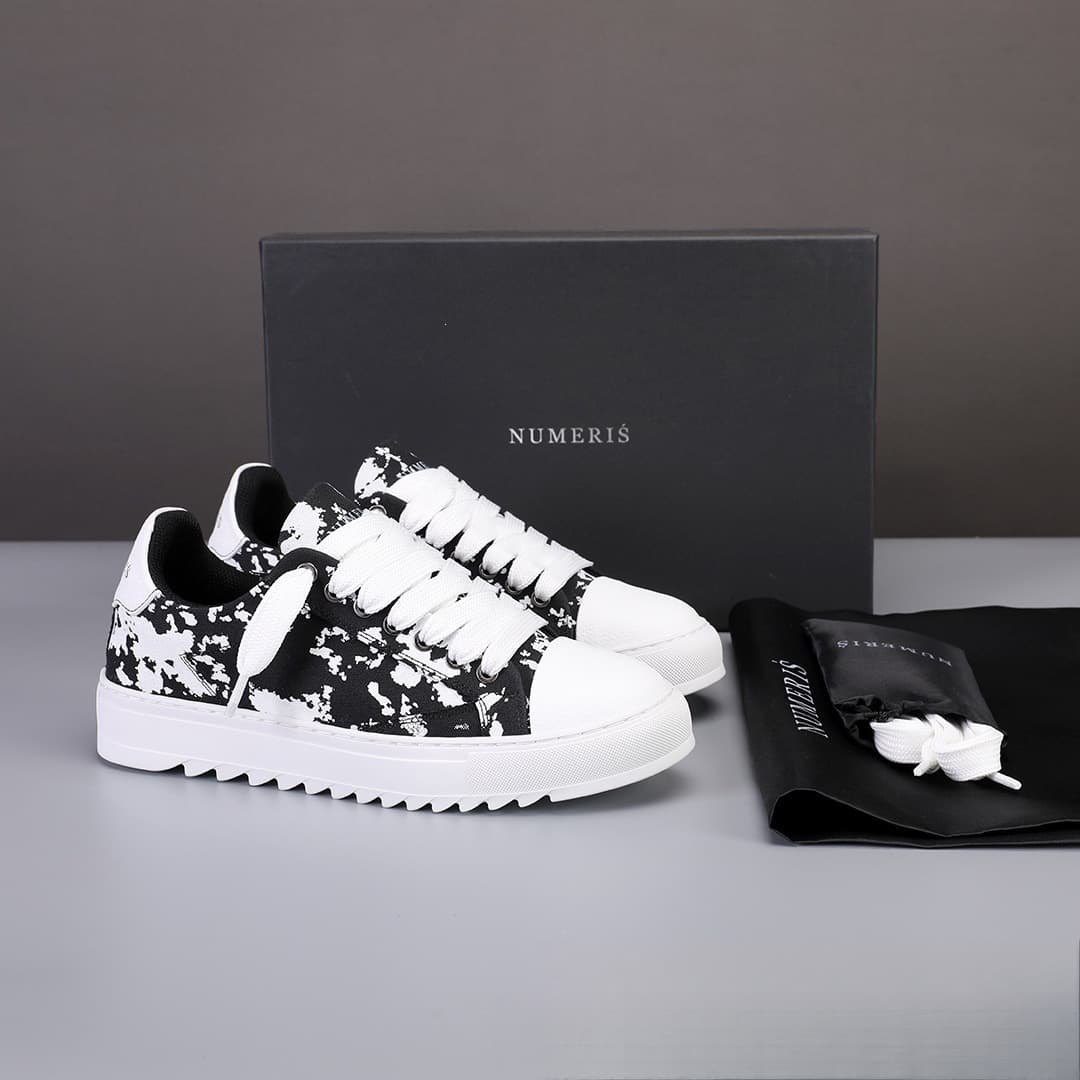 Cross-border American-style NUMERIS Series Sneakers, Niche Design, Versatile and Fashionable Canvas Shoes