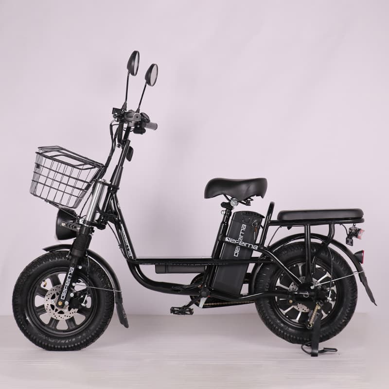 Delivery Electric Bicycle Heavy-Duty E-Bike Fat Tire Scooter Long Range