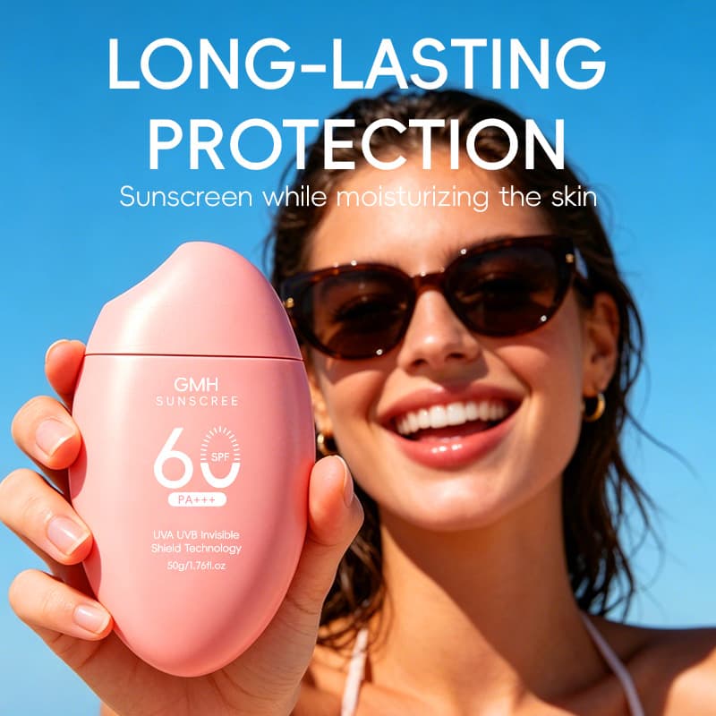 Philippine cross-border popular SPF60 Facial Sunscreen goose egg sunscreen, full English foreign trade product