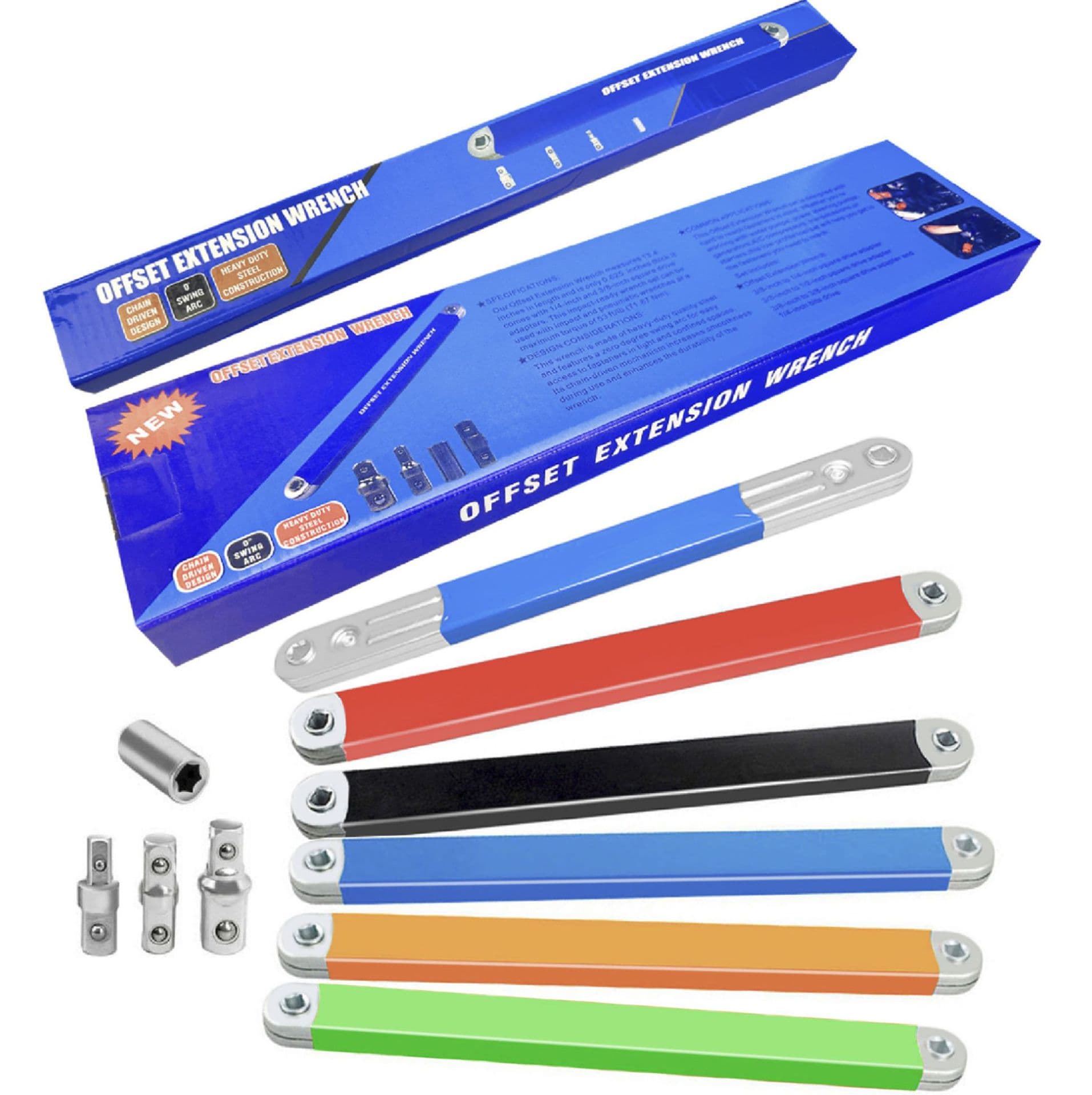 Yunbei ratchet extension wrench, multi-purpose adjustable wrench
