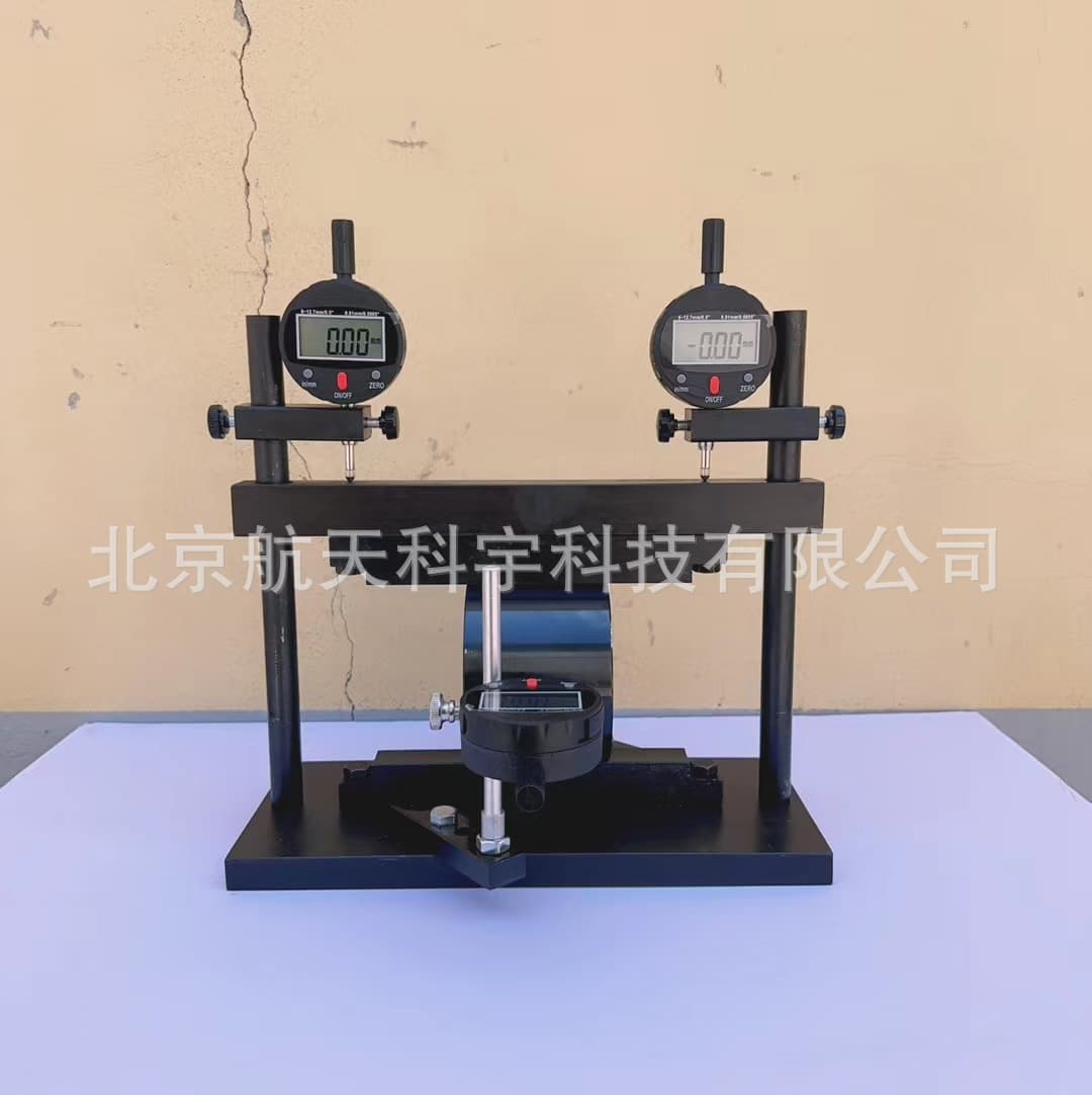 Inorganic mixture splitting fixture stable material indirect tensile strength test fixture splitting test bead