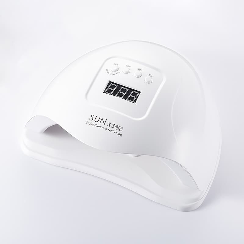 Cross-border 80W Nail Lamp SUNX5PLUS Fast Drying Auto Sensor Dual Light Source Nail Curing Lamp