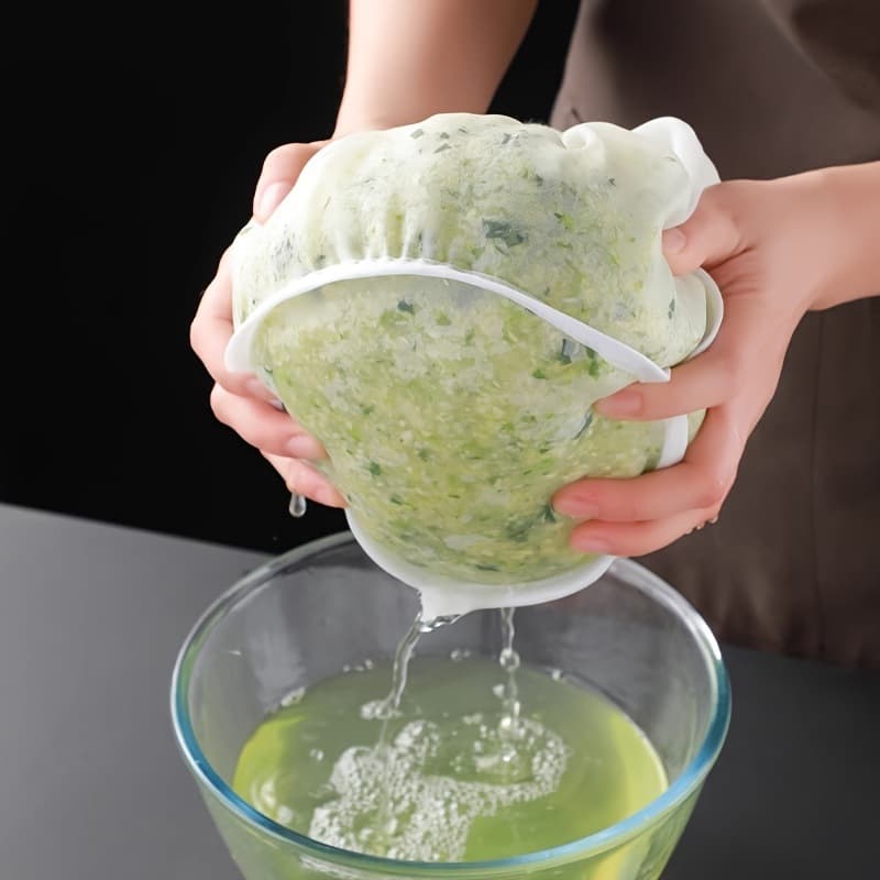 New Wide-mouth Stand-up Drawstring Water Extractor, Ultra-fine Filter for Soy Milk, Wine, and Vegetable Fillings