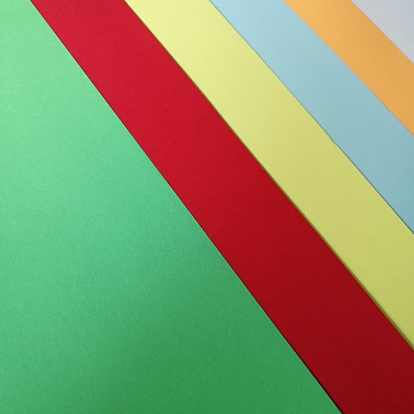 120g Colored Double-Coated Paper Color Glue Paper Sticky Notes, Printing Paper, etc.