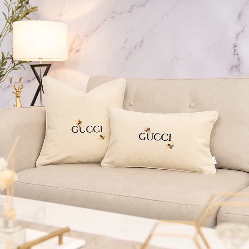 Modern Minimalist Living Room Sofa Throw Pillow Cushion Backrest Waist Pillow Bed Head Nordic Ins Style Pillow Cover