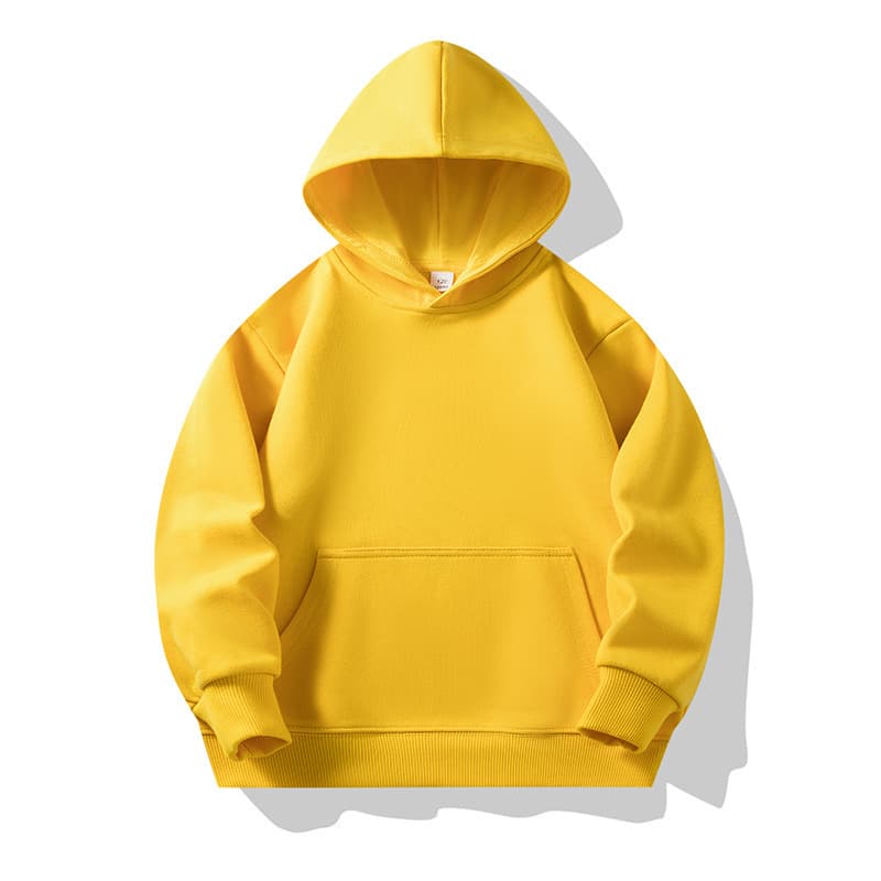 Yite Spring Autumn New Children's Hoodie Solid Color DIY Kindergarten Class Parent-Child Logo Fashion