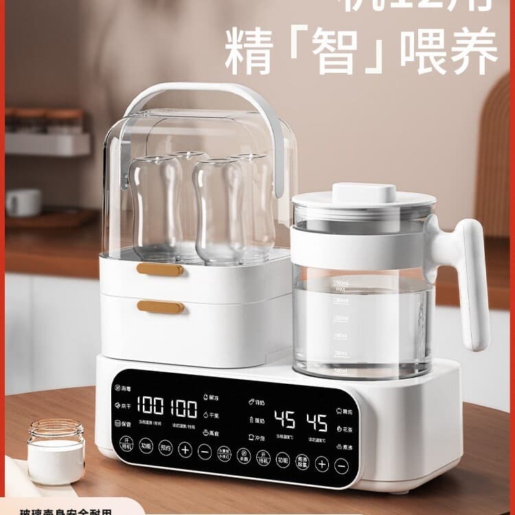 Free Shipping Constant Temperature Kettle, Bottle Sterilizer, Dryer, Three-In-One Milk Warmer, Household Baby Milk Warmer