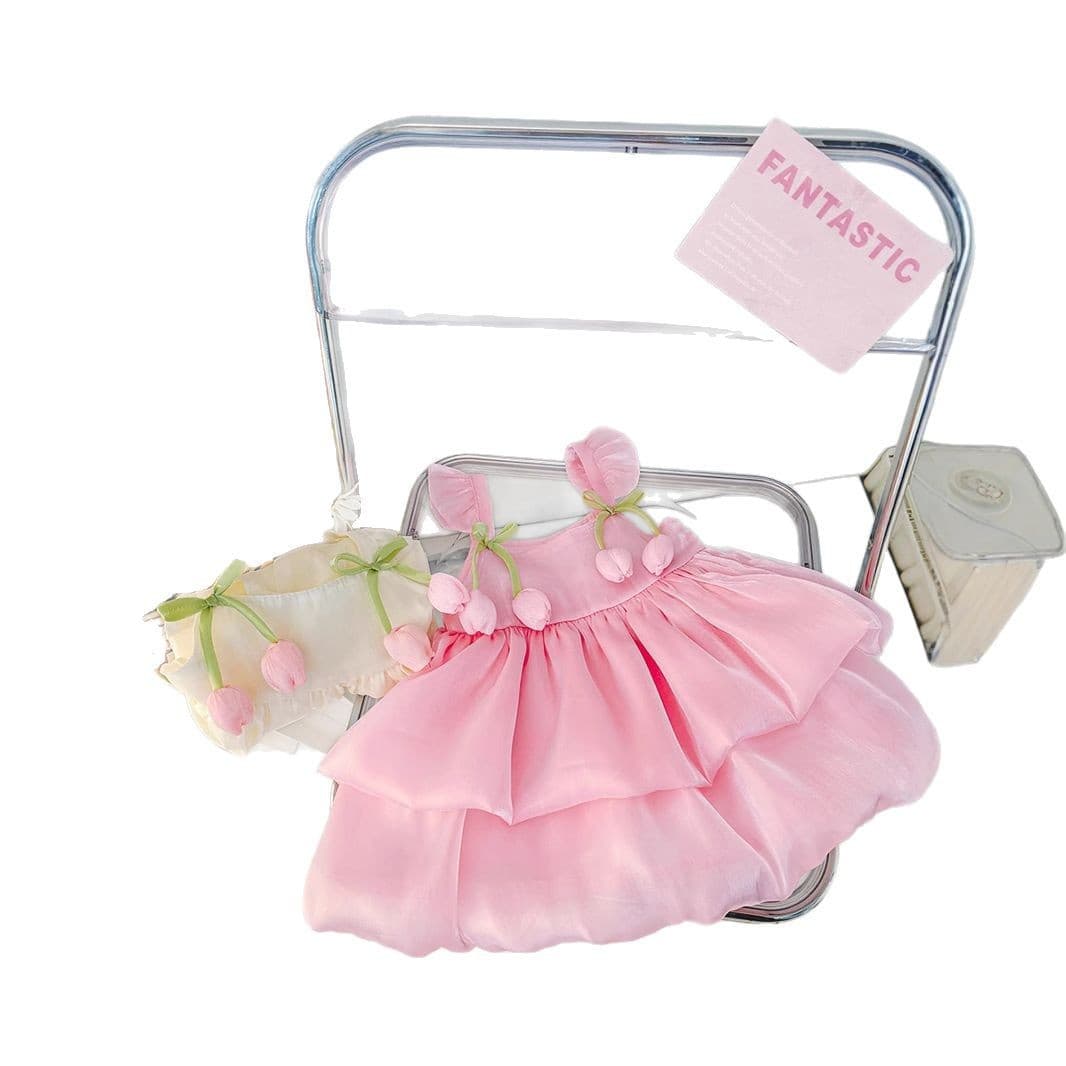Baby Summer Clothes Thin Newborn Girl Princess Romper Suspender Summer Dress Toddler Fashion Dress