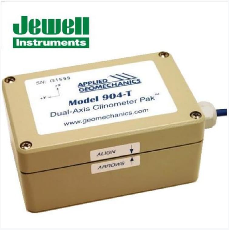 Jewell Agent Instruments 904-T Type Tilt Sensor Inclinometer