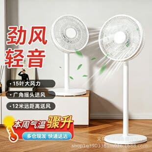 Large Electric Fan Floor Fan Table Fan Air Circulation Fan Household Table and Floor Dual-Use Multifunctional Air Conditioner Fan