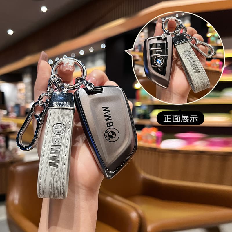 Key Case Cover for Old BMW Insert Key X1 Old 3 Series 320i 5 Series X5 X6 E90 Shell Car Key Holder Protection