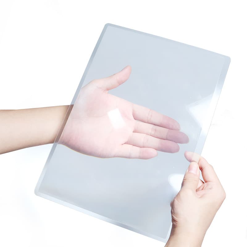 297*210mm Fresnel lens 3x A4 size PVC handheld reading magnifier full page HD magnifier