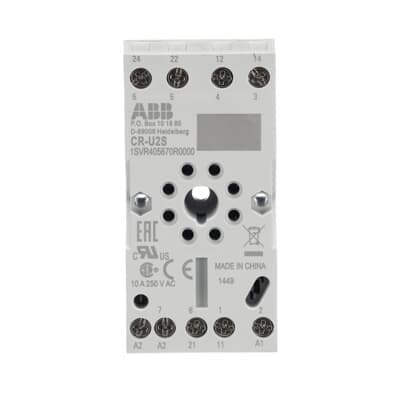 ABB Genuine Original CR-U2S Relay Accessory Auxiliary Contact.