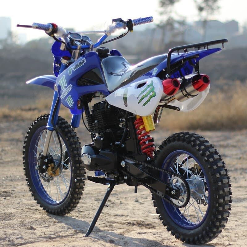 Chuanqi Off-Road Motorcycle Two-Wheel Rear Cargo Rack Zongshen 150cc Dual Seat Mid-High Motorcycle Anti-Skid Tire