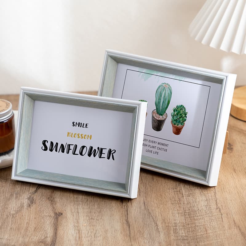 Minimalist Creative Picture Frame Wholesale 5 Inch 6 Inch 7 Inch 8 Inch 10 Inch A4 Photo Frame Tabletop Display Living Room Decorative Wall Mount Frame