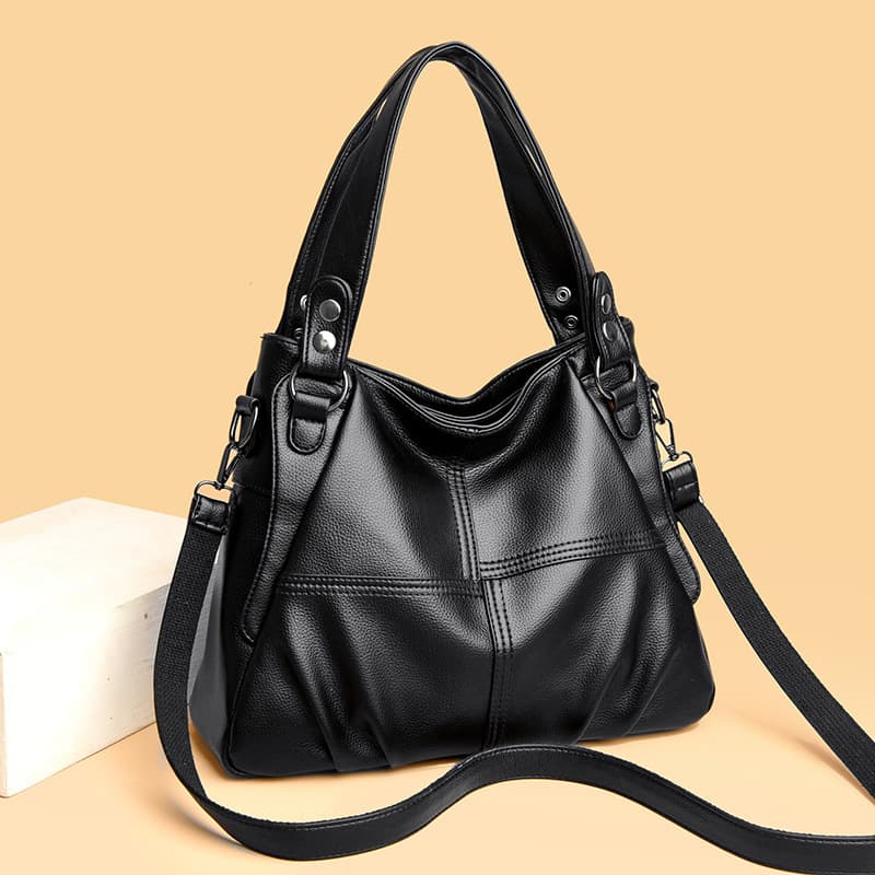 Cross-Border Women's Handbag New Tote Bag Large Capacity Shoulder Bag Versatile Crossbody Bag for Middle-Aged Women