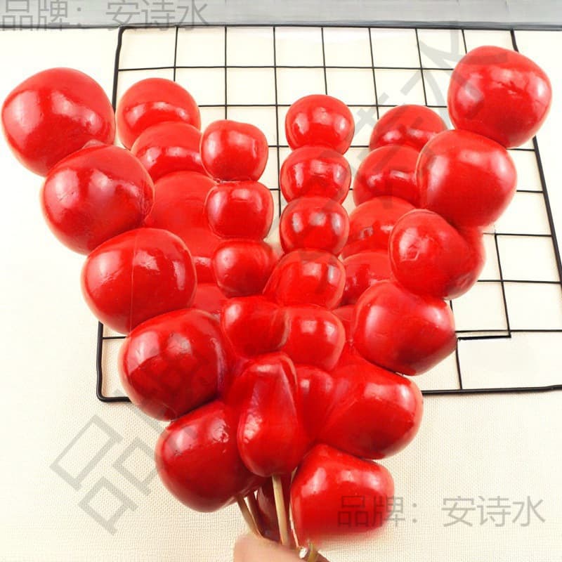 Candied haws photography props commercial candied haws props ornaments skewers dance stage decoration performance skewers
