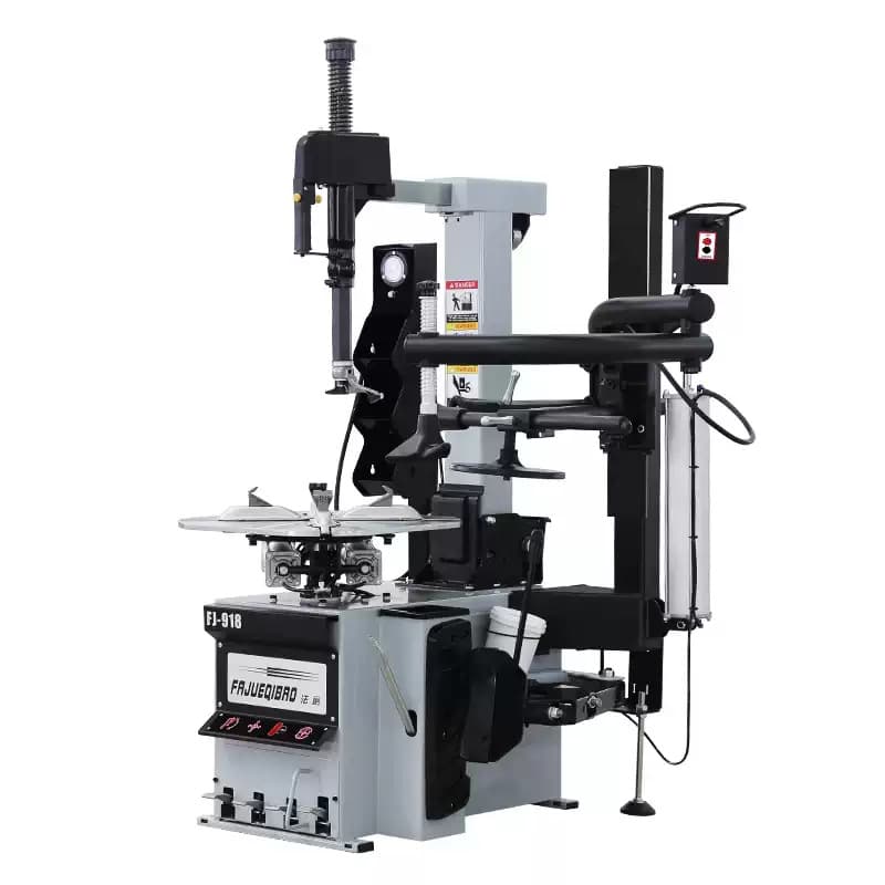 Fajue Auto Maintenance Equipment Car Tire Changer Three-Point Tire Press Backward Tilt Tire Remover FJ-918