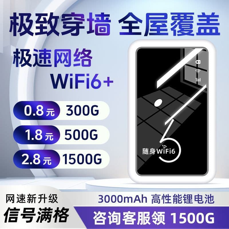 Portable WiFi for Rentals, Outdoor Streaming, Dorms, and Construction Sites - Compact Wireless Router