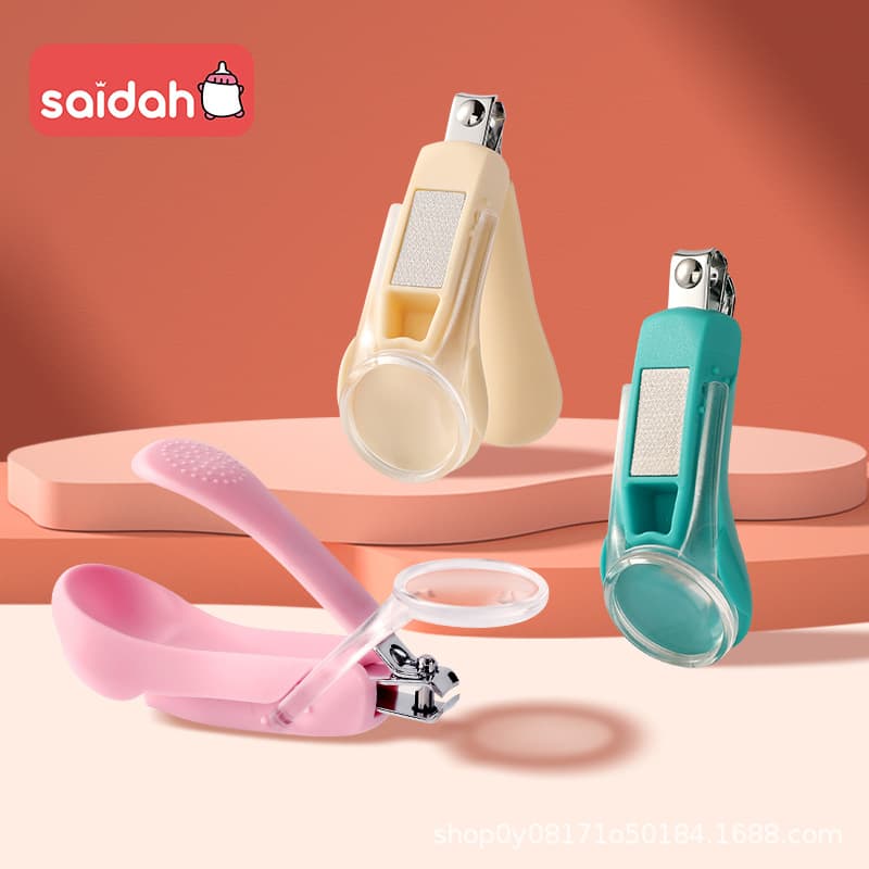 Newborn Specific Anti-Pinch Magnifying Glass Nail Clipper