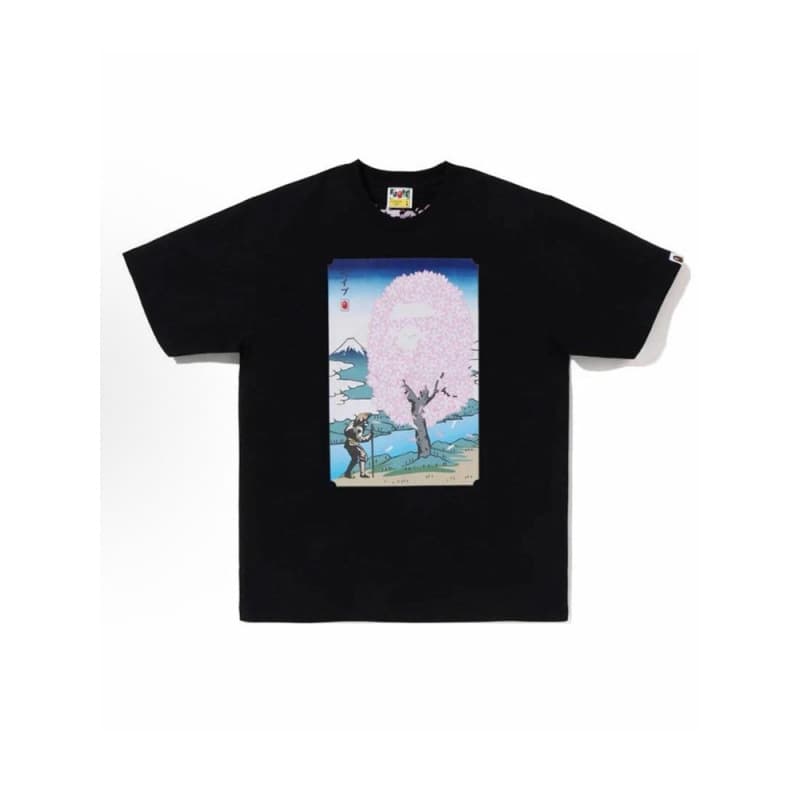 Cross-border Supply Foreign Trade Wholesale Streetwear BAPE Ape Head Short Sleeve Shark Top T-Shirt Half Sleeve Tee