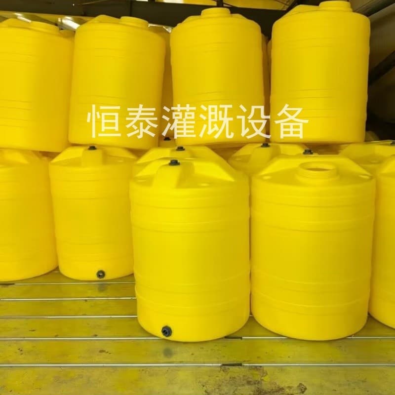 Fertilization Bucket PE Dosing Tank Solution for Agricultural Fertilization, Corrosion-Resistant Thickened Integrated Water-Fertilizer Application Bucket