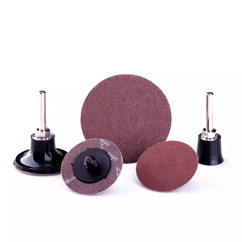 1-inch 2-inch 3-inch torque sanding disc zirconia corundum brown corundum non-woven rotation lock circular sandpaper polishing pad button disc