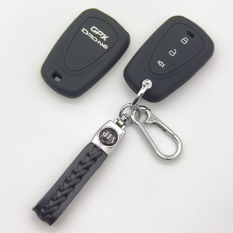 New Key Case Silicone Cover for Thailand GPX Motorcycle Remote Control DRONE 3-Button Silicone Key Holder