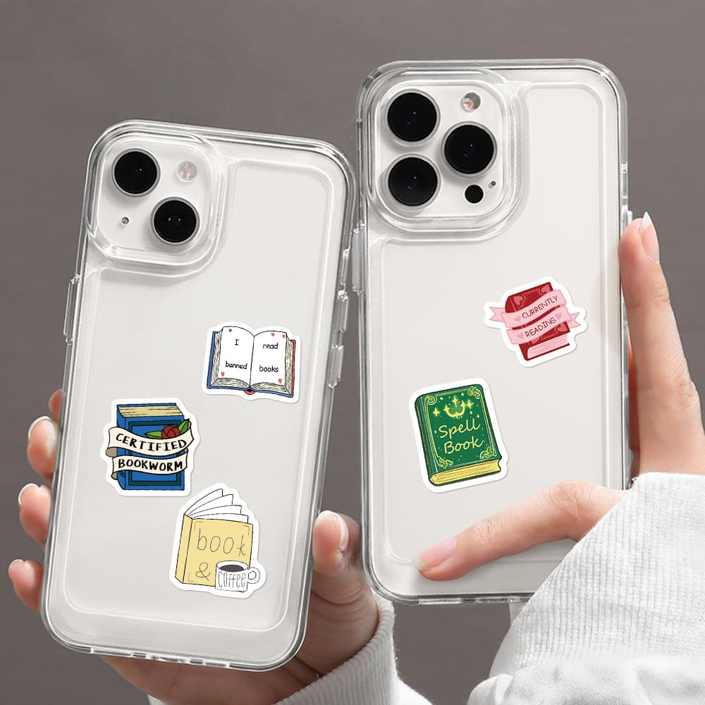 500 Sheets/Roll Bookish Roll Stickers Waterproof Sticker Notebook Journal Decorative Stickers Wholesale