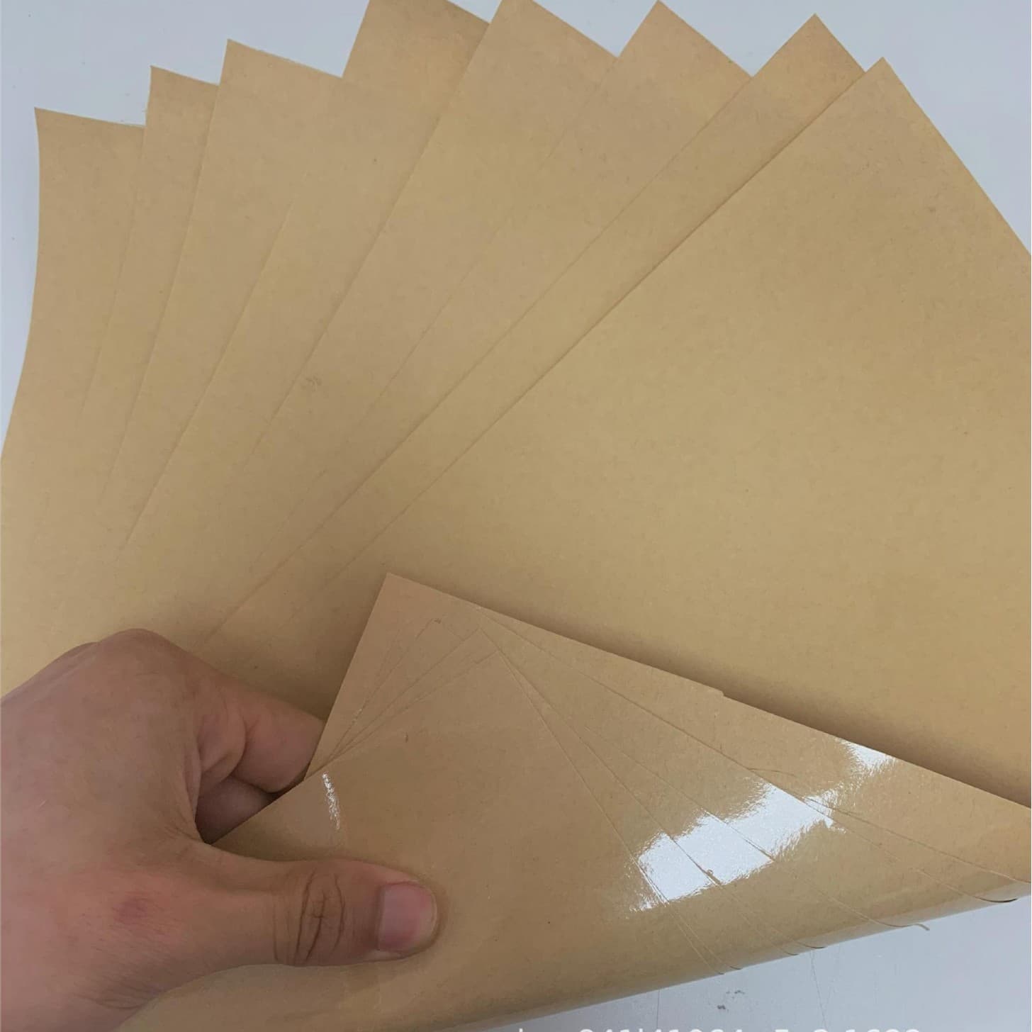 Factory Supply All Wood Pulp Kraft Wrapping Paper 80gsm PE Coated Kraft Paper Single-Sided Double PE Coated Kraft Paper