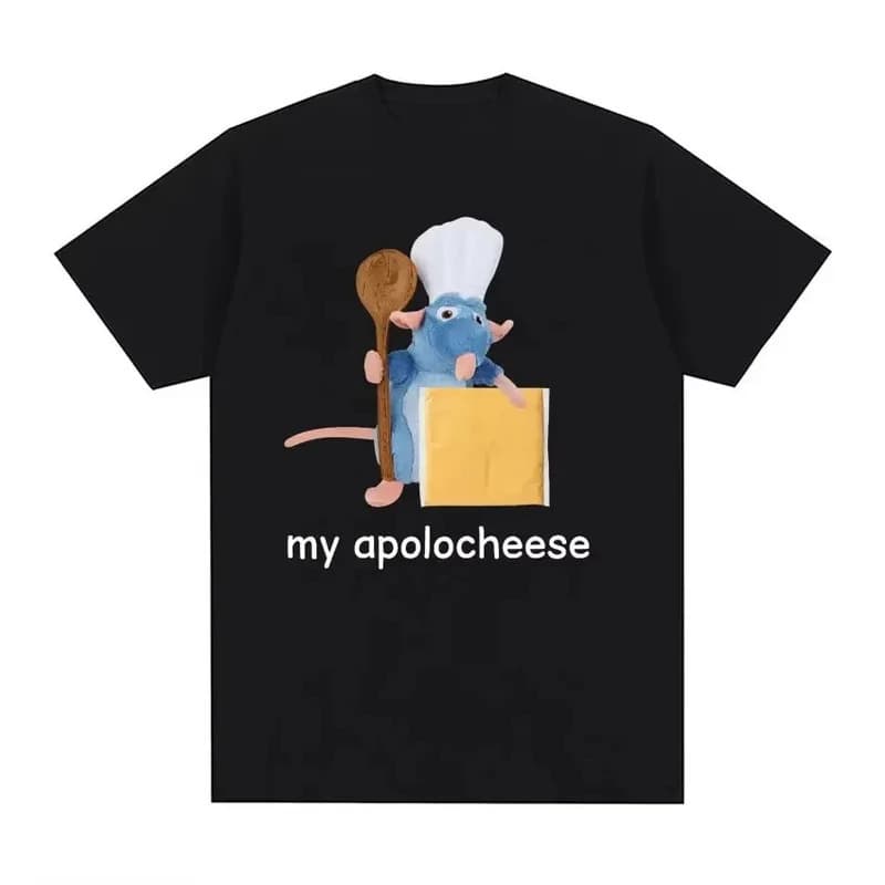【Cross-border EU Size】I Eat Cement Cursed Cat Funny Meme T Shirt for Women