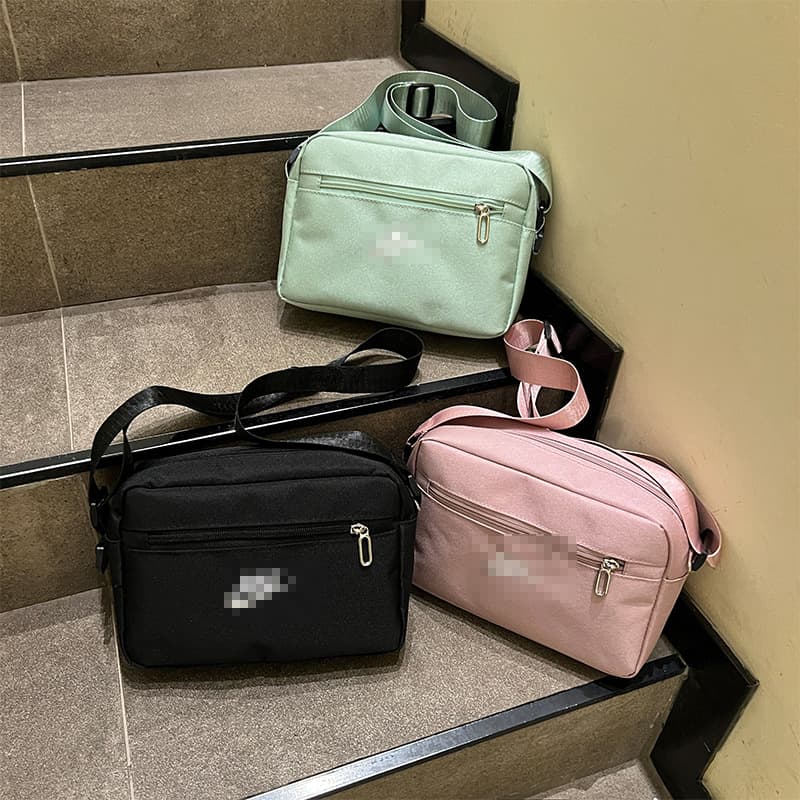 2026 Student New Small Square Bag Trendy Shopping Bag Casual Shoulder Bag Versatile Crossbody Bag Lightweight Unisex Bag