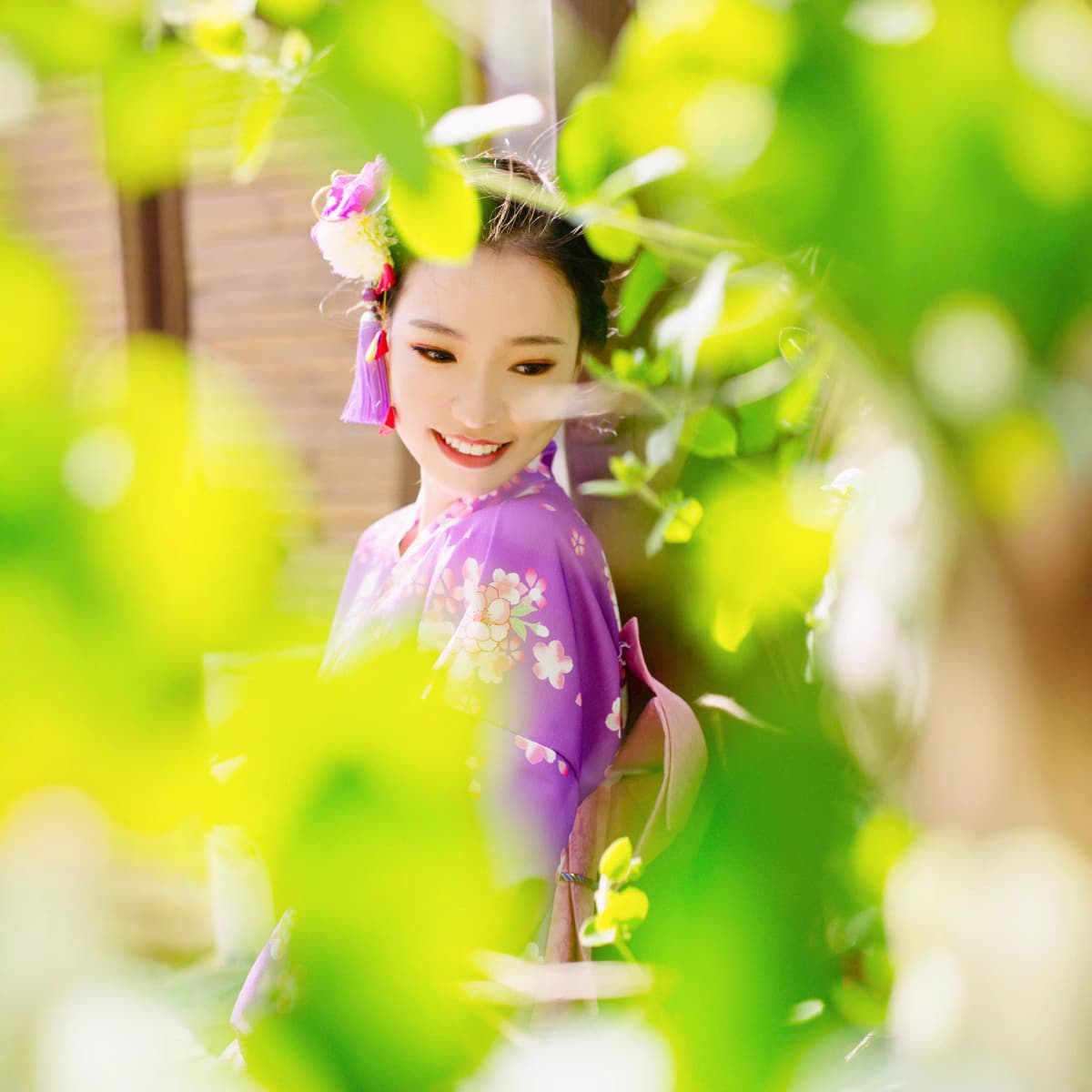 Sakura Beauty In Stock Japanese Cherry Blossom Kimono for Women, Japanese Style Retro Improved Version Kimono for Women