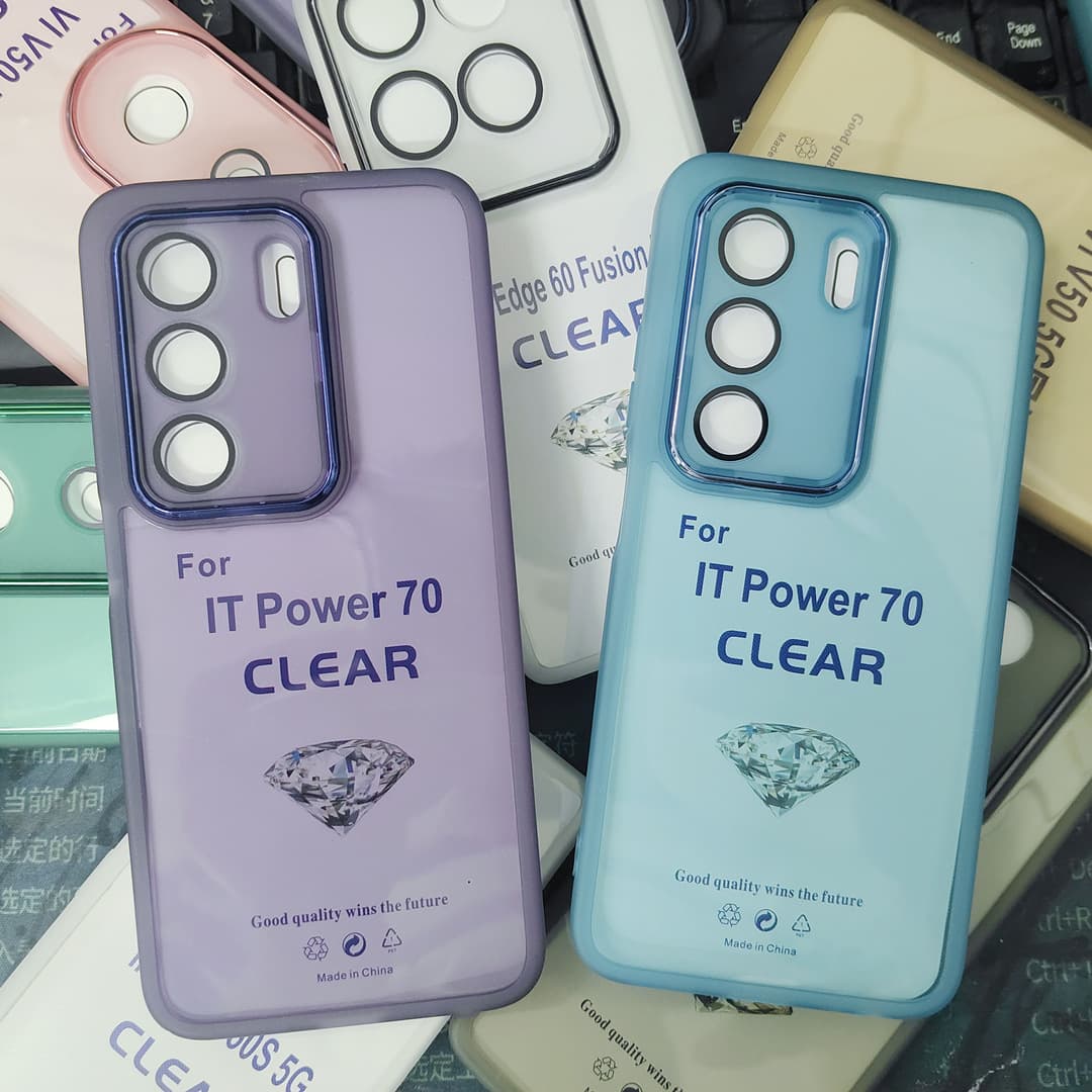 Meitong Color Mirror Case for INFINX NOTE 50S 5G, Color Mirror TPU Electroplated Lens Film Soft Case